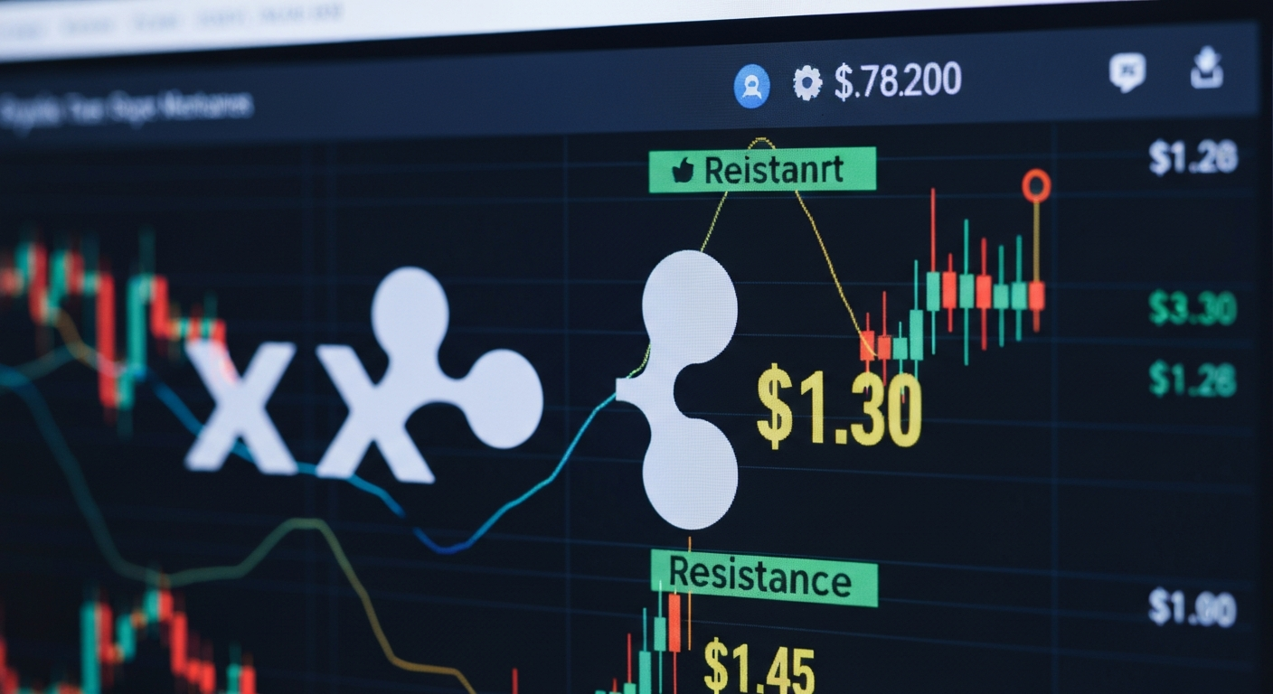 XRP ‘40달러론’ 확산…시장은 1.30달러 지지선 본다