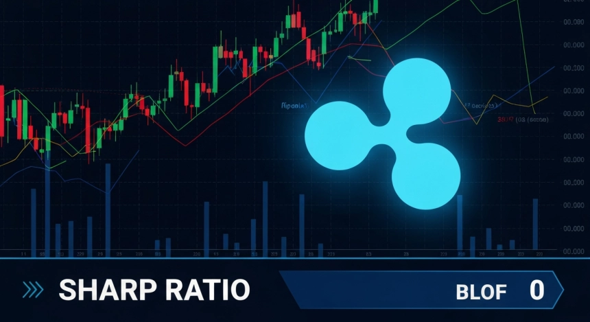 XRP 반등에도 샤프 비율은 음수…추세 전환 분기점 맞나