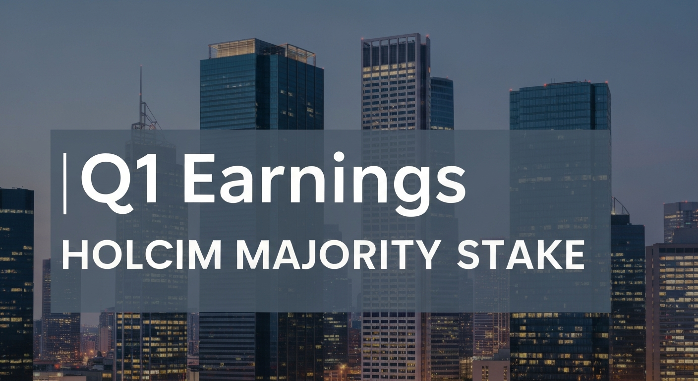 시멘토스 파카스마요, 1분기 수익성 개선… 홀심 경영권 확보 영향 주목