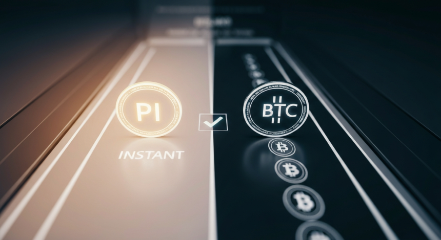파이 네트워크, 크라켄 전송 테스트서 ‘즉시결제’ 시연…비트코인은 45분 지연