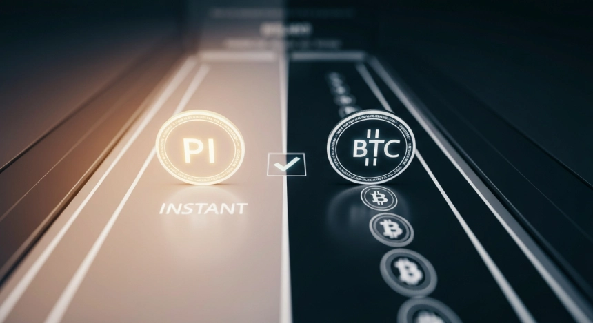 파이 네트워크, 크라켄 전송 테스트서 ‘즉시결제’ 시연…비트코인은 45분 지연