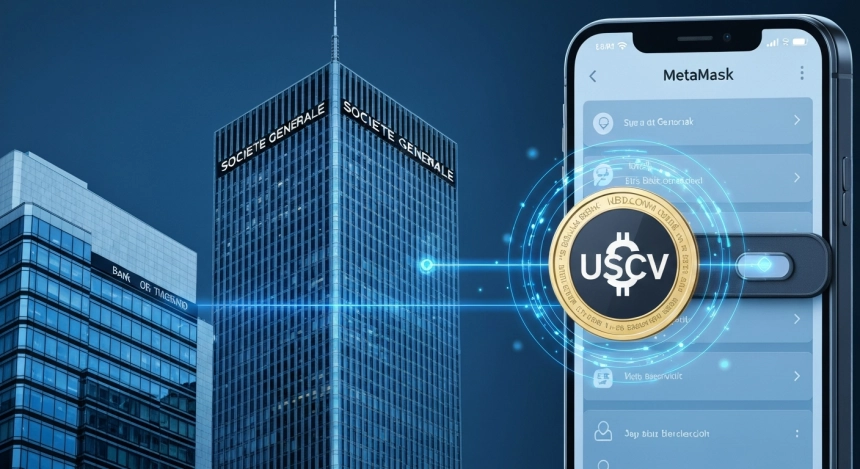소시에테제네랄 달러 스테이블코인, 메타마스크 탔다…유럽 규제 경쟁 본격화