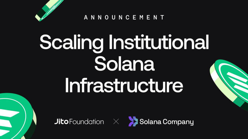 Jito 재단-Solana Company, APAC 기관용 Solana 인프라 확장 전략적 파트너십 발표