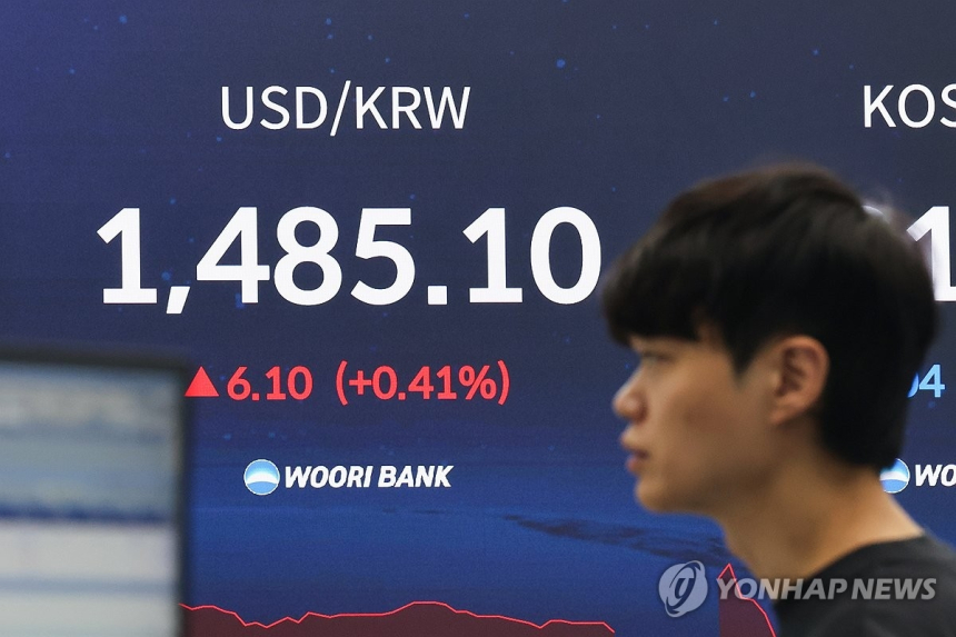 원/달러 환율 1,472.4원 마감, 중동 불안 속 달러 강세 지속