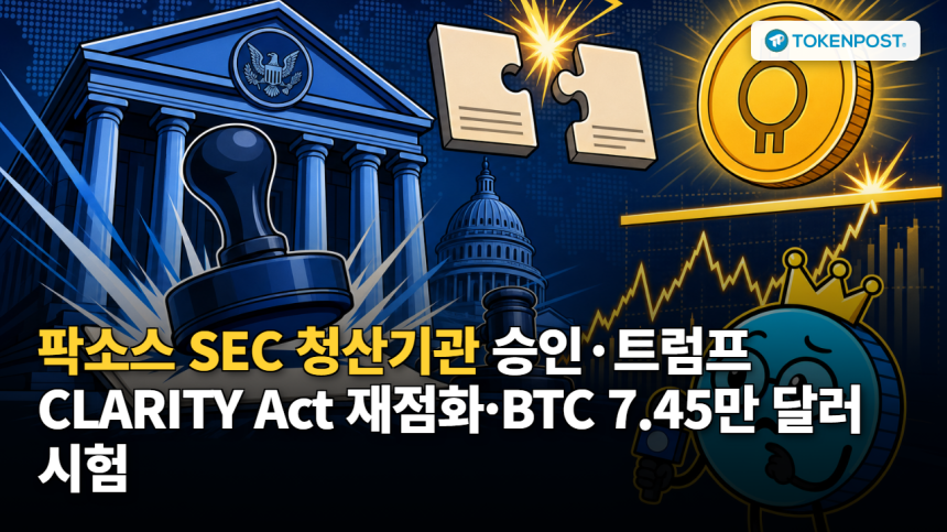 5월 29일 저녁 팟캐스트 — 팍소스 SEC 청산기관 승인, 트럼프 CLARITY Act 재점화, BTC 지지선 시험