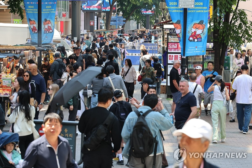 5월 황금연휴 효과, 소상공인·전통시장 체감 경기 급상승