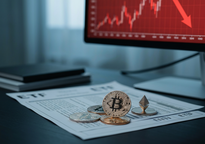 비트코인·이더리움 ETF 연속 유출…위험회피 심리 짙어졌다