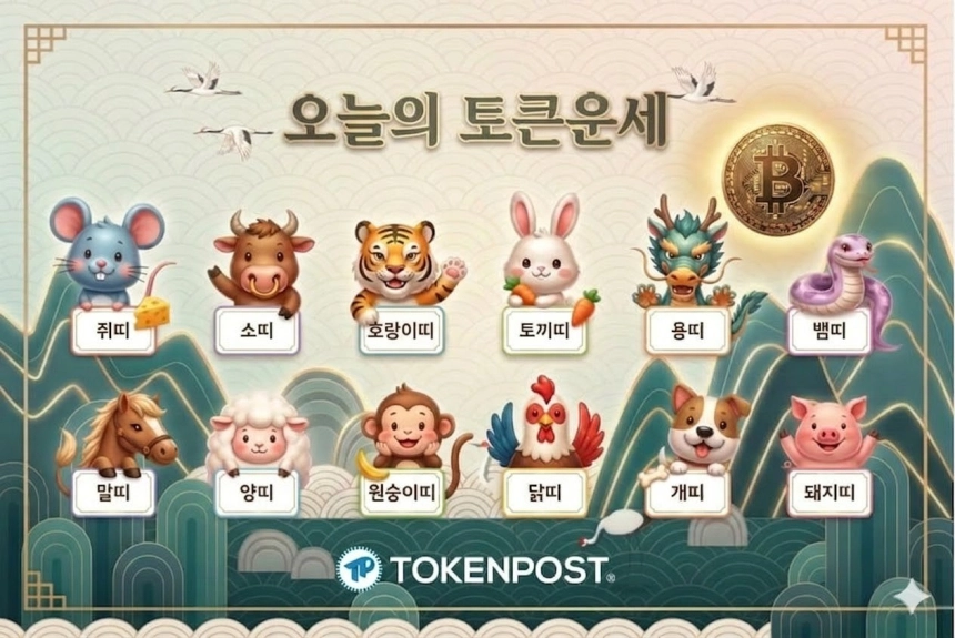[토큰운세] 2026년 5월 3일 띠별 토큰 운세