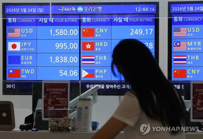 원/달러 환율 1,500원대 초반 급락...미국-이란 종전 협상 기대 반영