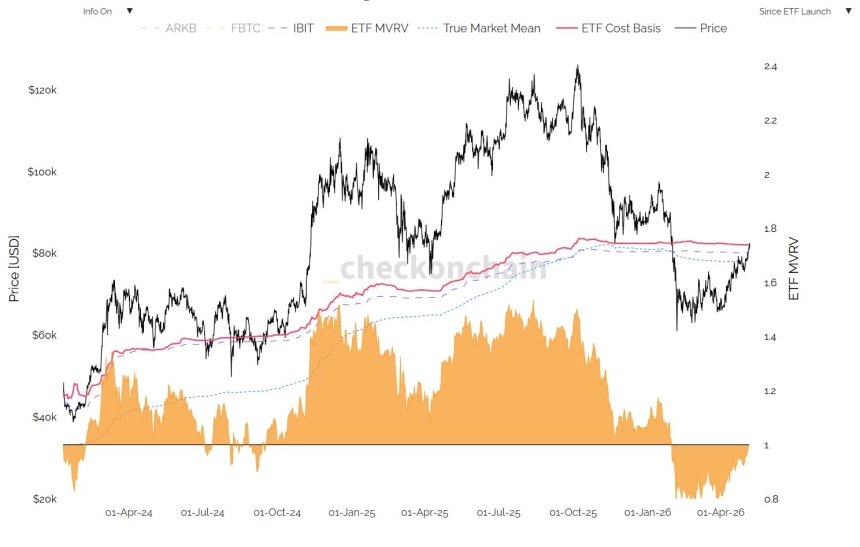 비트코인 ETF 평균 매입단가 8만 2,000달러…현물 ETF 투자자, 역대 최대 미실현 손실도 '버텼다'