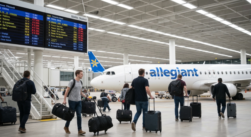스피릿항공 운항 중단…알리전트, 보너스 포인트·운임 동결로 승객 잡기