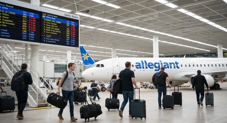 스피릿항공 운항 중단…알리전트, 보너스 포인트·운임 동결로 승객 잡기