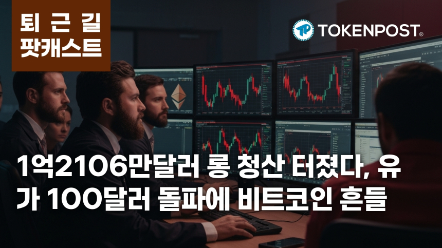 5월 27일 퇴근길 팟캐스트 — 1억2106만 달러 롱 청산, 유가 100달러 돌파에 시장 경계 확대