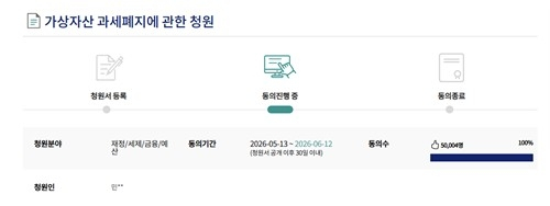 가상자산 과세 폐지 청원, 국회 논의로 번져… 타당성 검토 본격화