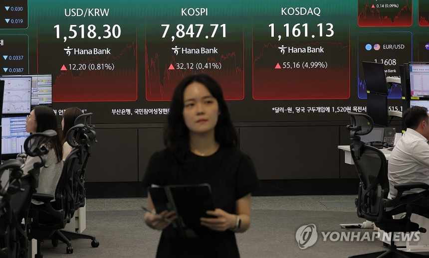 원/달러 환율 급등, 1,517.2원 마감… 국제유가·엔화 약세 영향