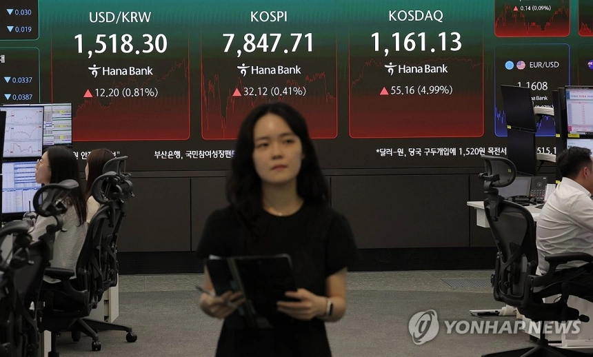 원/달러 환율 급등, 1,517.2원 마감… 국제유가·엔화 약세 영향