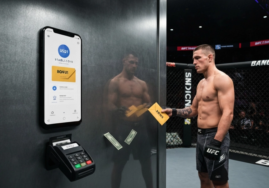 UFC 보너스에 등장한 USD1…스테이블코인, 실사용 시험대 올랐다