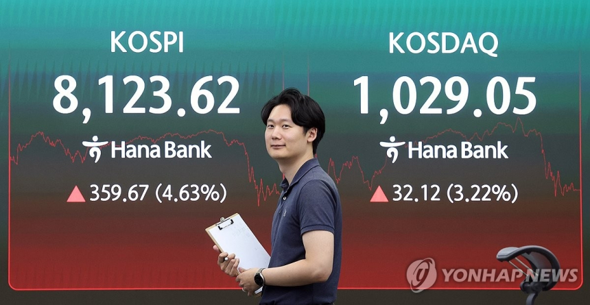 코스닥지수 1,000선 회복...반도체 강세와 정책 기대 힘입어
