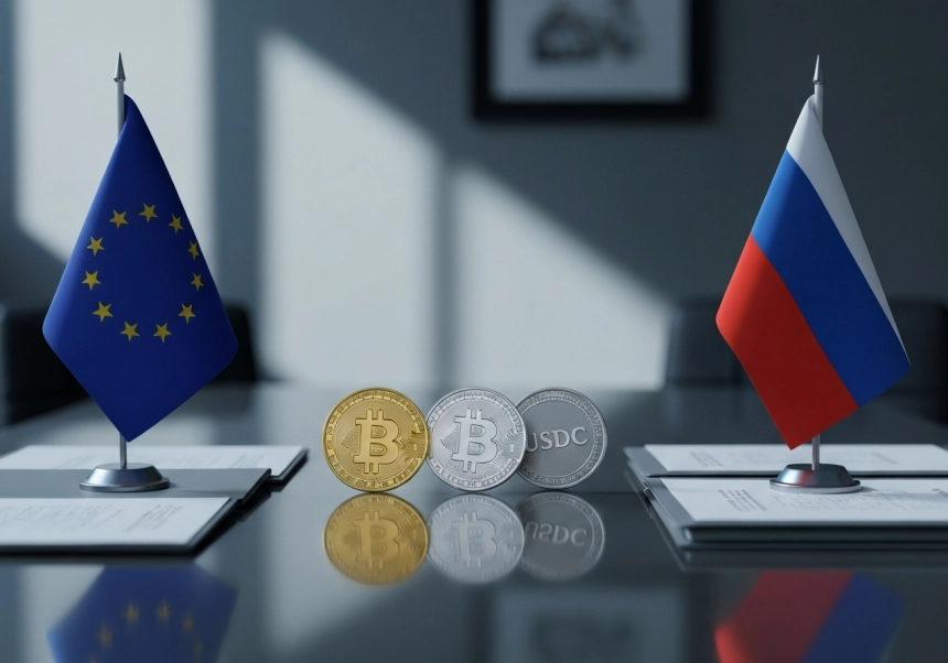EU, 러시아 제재에 국가 단위 가상자산 차단 도입…러시아는 USDT·USDC 수수료 맞불