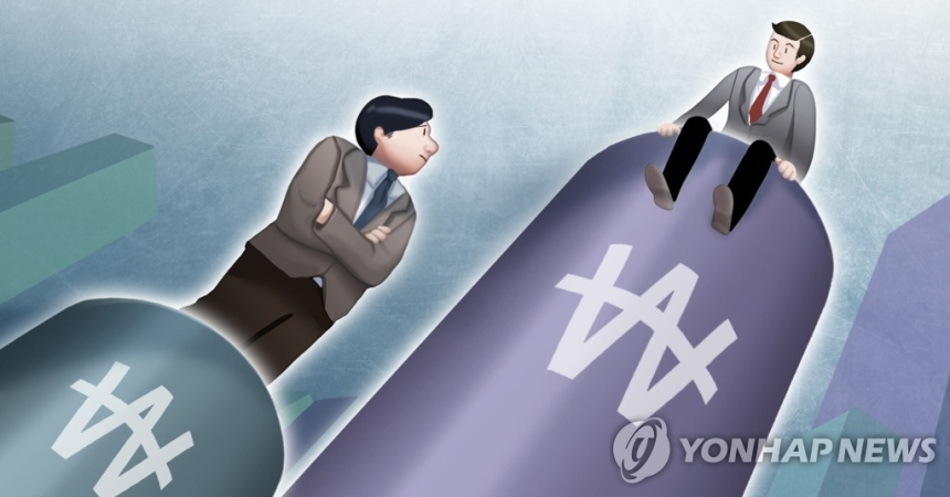 공공기관 보수 격차 확대, 은행형 공공기관 1억 이상 급여로 선도