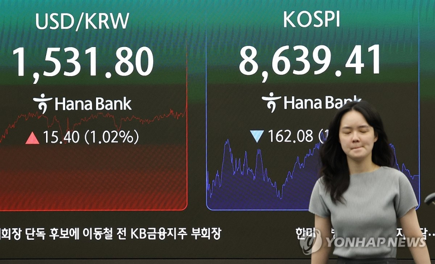 중동 긴장과 미국 관세 우려로 '원화 너울'… 금리·주가도 요동