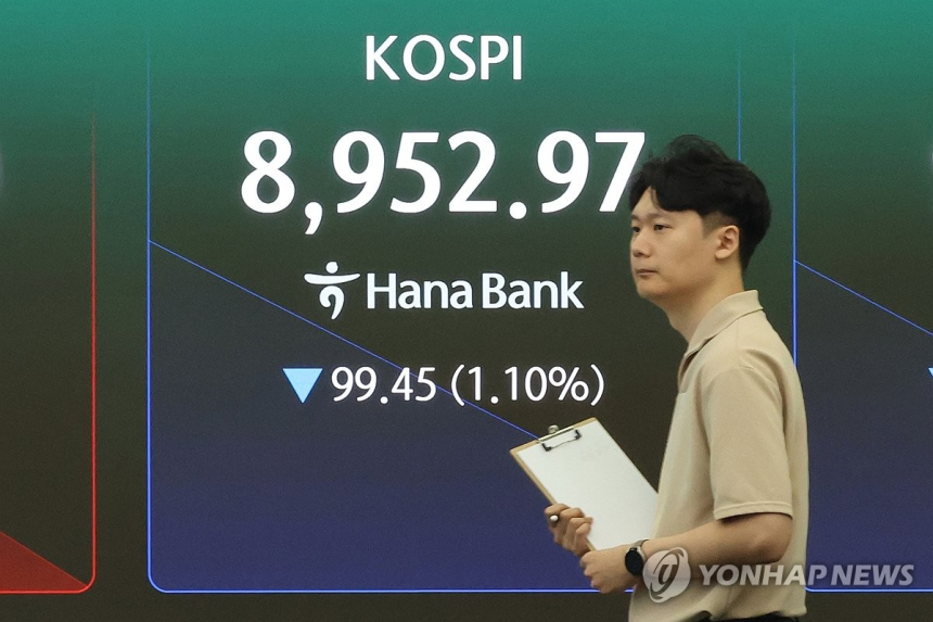 코스피, 중동 긴장 속 낙폭 축소 시도...9,000선 회복할까