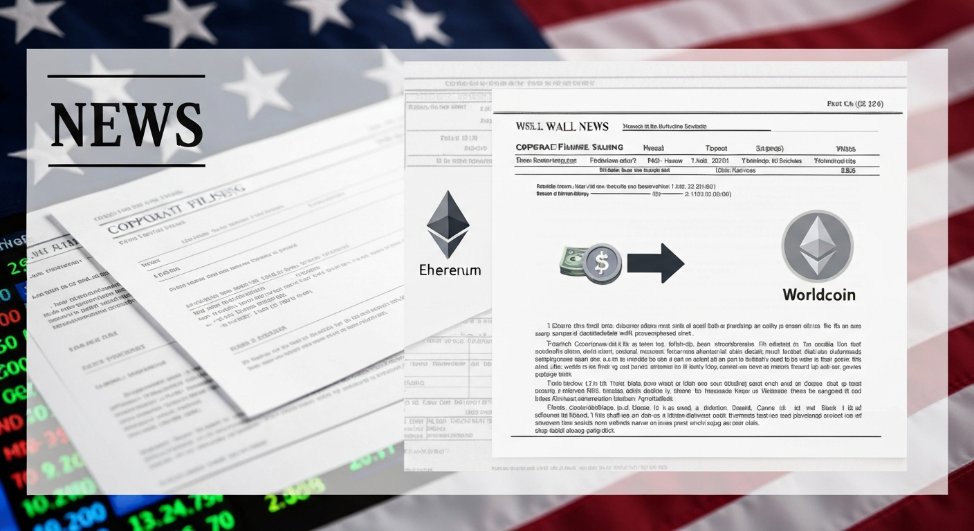 미 상장사들, 이더리움·월드코인 편입 확대…우선주로 자금조달도 - TokenPost