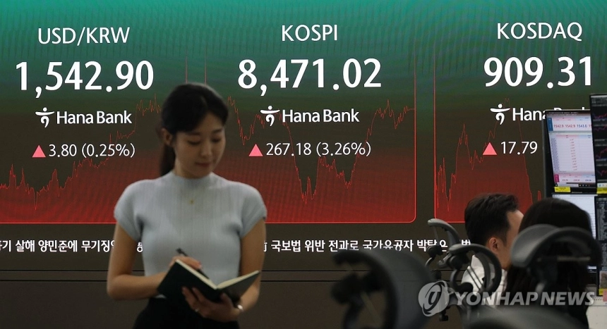 코스피, 변동성 속 반등 마감… 반도체 실적 주목