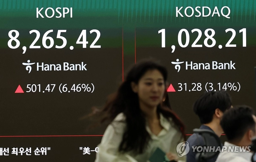 코스피 8,000선 재돌파, 중동 평화 기대와 美증시 강세에 상승