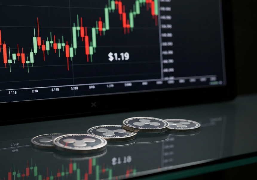 XRP, 1.18~1.19달러 저항 재시험…반등 분수령 될까