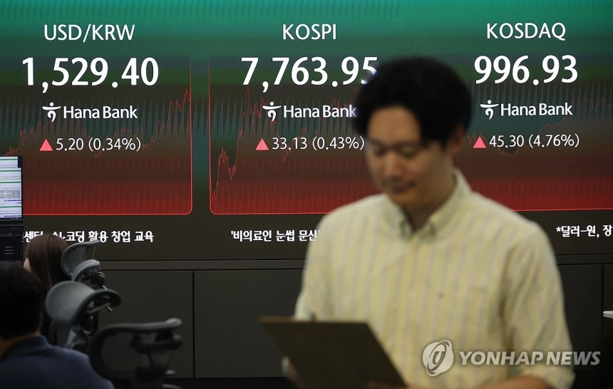 코스피 급등락 속 대기자금 증발, 개인투자자의 매수 전환