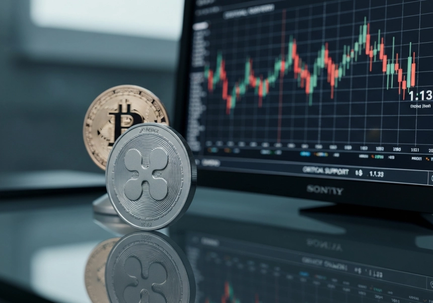 XRP, 1.13달러 지지선 방어…주간 차트가 갈림길