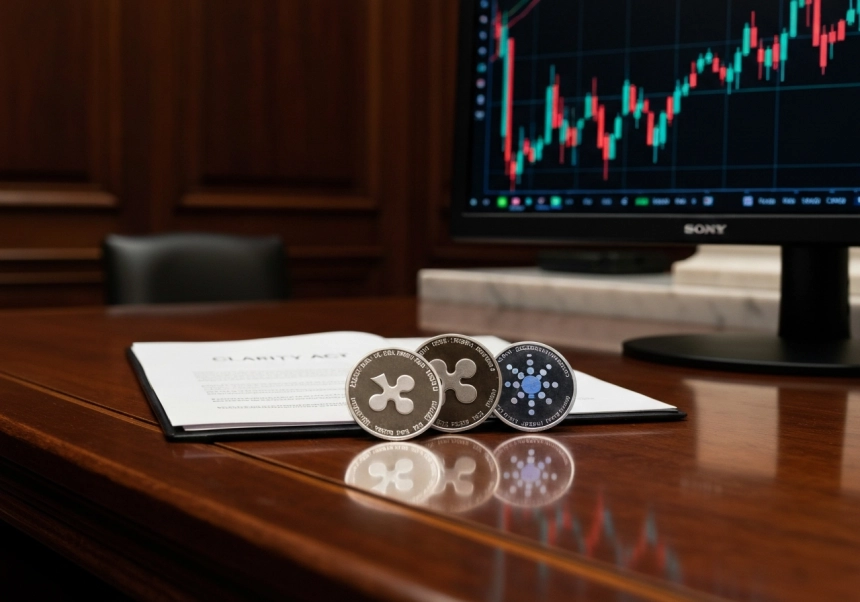 CLARITY Act 표결 앞두고 XRP·솔라나·에이다 반등 기대 커진다