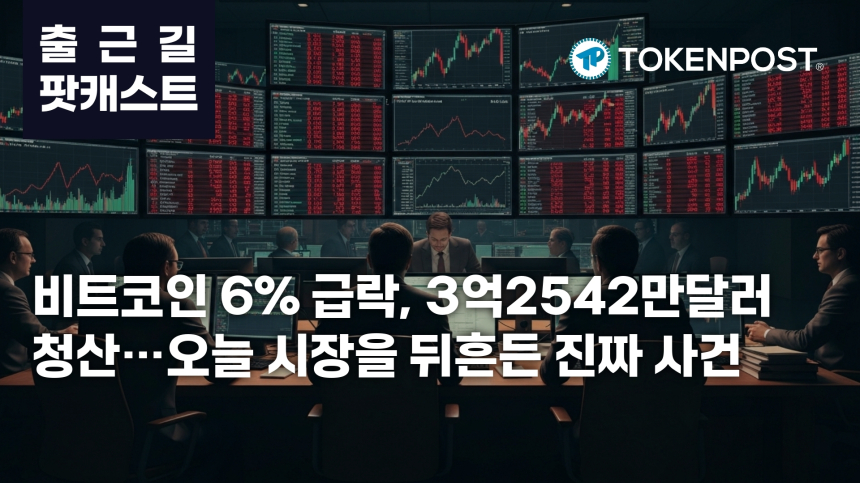 6월 3일 오전 팟캐스트 — 4912억 원 청산 충격, 비트코인 6만7000달러선 밀리며 시장 급랭