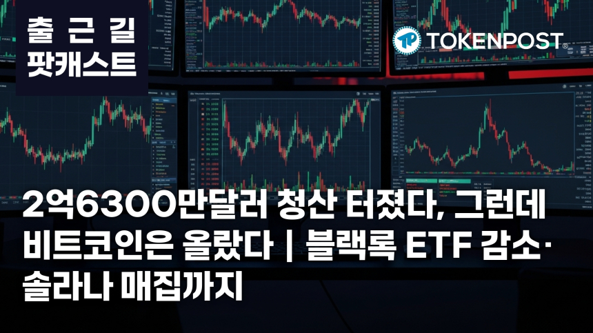 7월 2일 출근길 팟캐스트 — 2억6300만달러 청산에 롱 베팅 붕괴, 비트코인 점유율은 오히려 상승