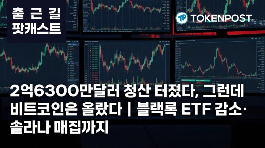 7월 2일 출근길 팟캐스트 — 2억6300만달러 청산에 롱 베팅 붕괴, 비트코인 점유율은 오히려 상승