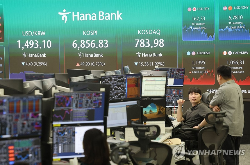코스피, 500포인트 급등락 끝 반등 마감... 투자 심리 여전히 불안