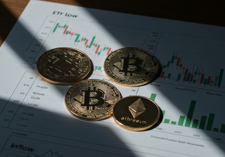비트코인 ETF, 주 후반 반등에도 순유출 지속…이더리움은 8주 연속 유출