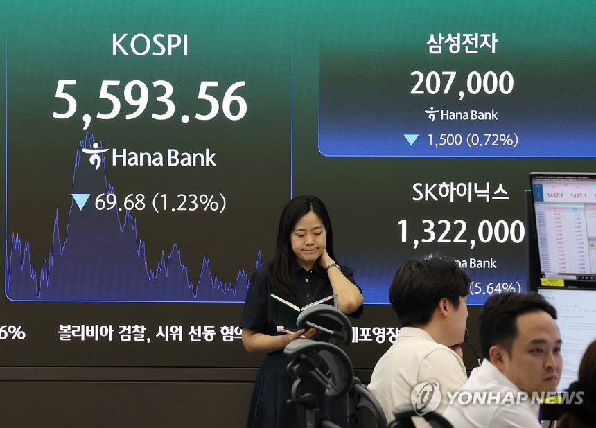 SK하이닉스·삼성전자, 시장 반등 실패… 외국인 매수세는 지속