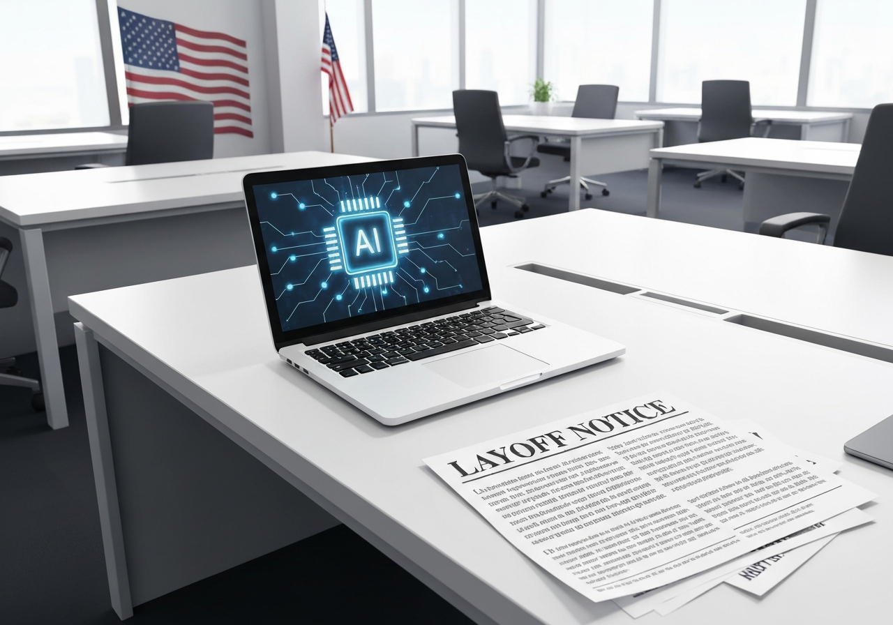 US tech layoffs hit 2,115 in July as AI reshapes workforce