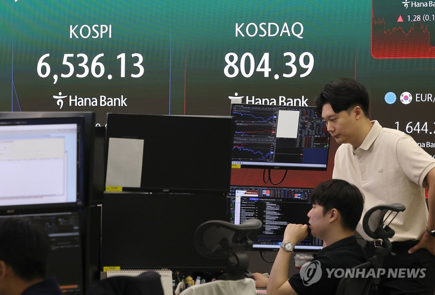 코스피, 대형 반도체주 급락에 5% 조정… 외국인 대규모 매도세