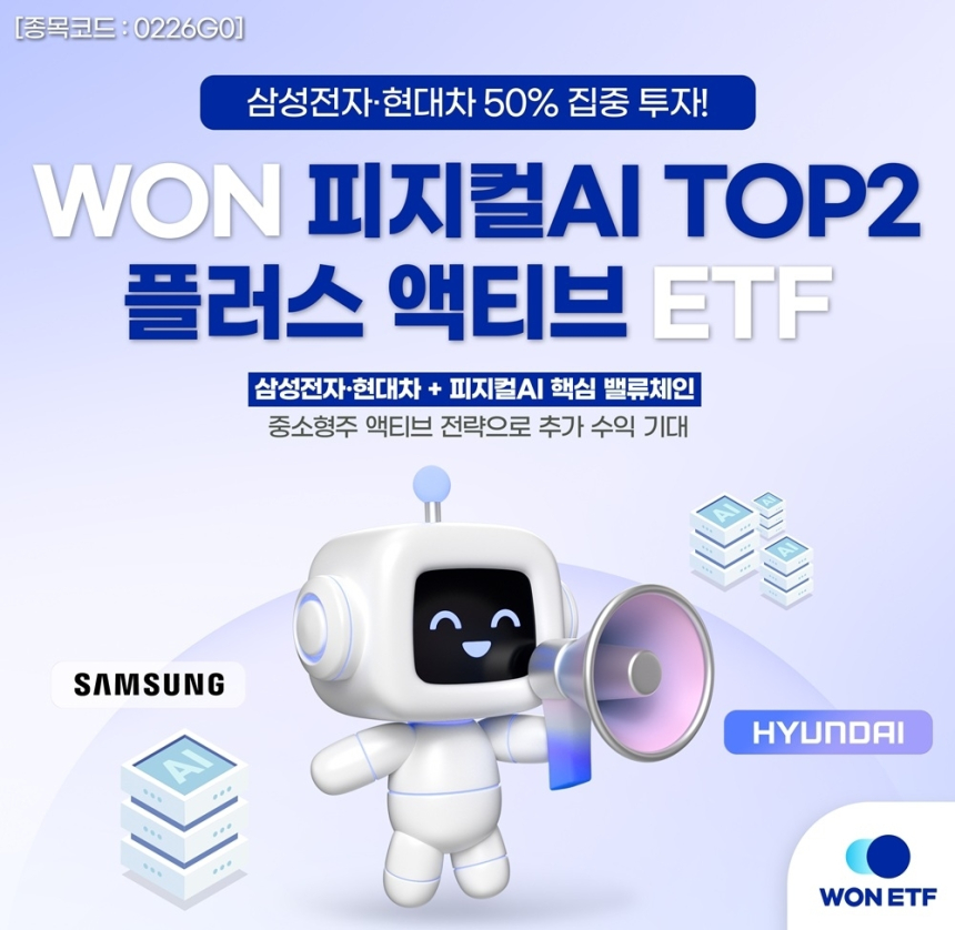 우리자산운용, 로봇·반도체·전력 집중 '피지컬AI ETF' 출시