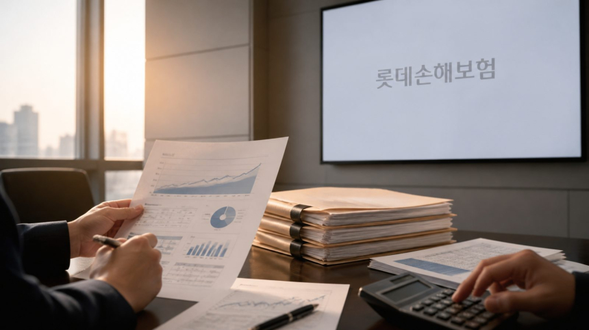 순이익 13억원 롯데손보, 한 분기 만에 흑자