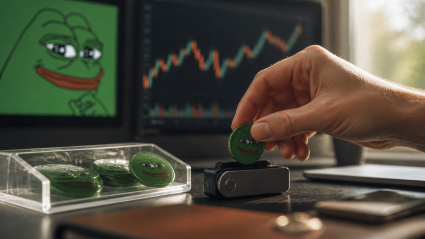 PEPE 주간 25% 상승, 거래소 공급 줄었다