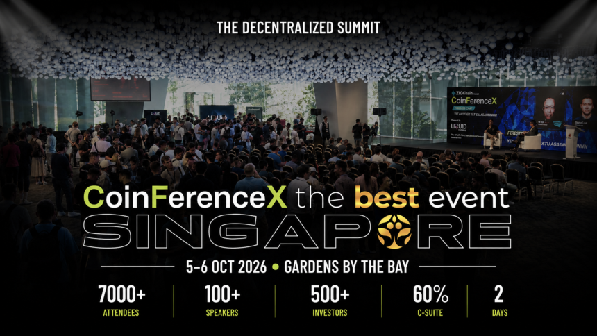 CoinFerenceX·The Best Event, 10월 싱가포르서 웹3 ‘탈중앙화 서밋’ 개최