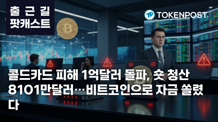 8월 5일 출근길 팟캐스트 — 콜드카드 취약점 피해 1억달러 돌파, 숏 청산 속 비트코인 점유율 확대