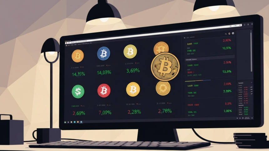 PUMP 7.87% 상승, 비안런성은 8.30% 하락