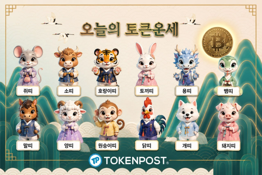 [토큰운세] 2026년 8월 3일 띠별 토큰 운세