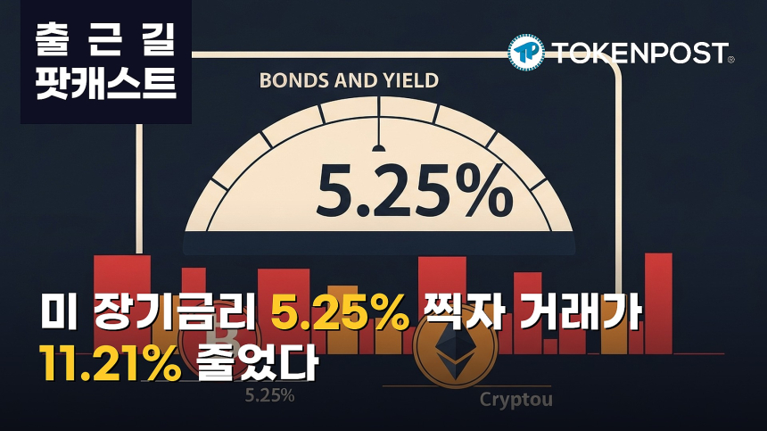 8월 17일 출근길 팟캐스트 — 미 장기 국채금리 5.25%…비트코인 6만3051달러 보합