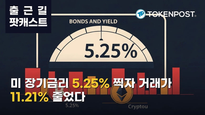 8월 17일 출근길 팟캐스트 — 미 장기 국채금리 5.25%…비트코인 6만3051달러 보합